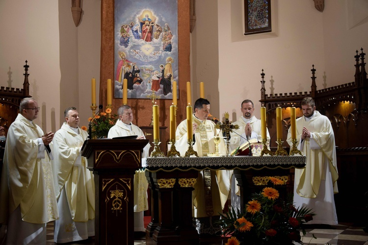 Błogosławieństwo ceremoniarzy w Bobowej