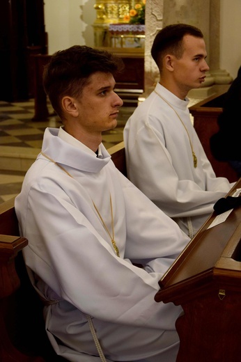 Błogosławieństwo ceremoniarzy w Bobowej