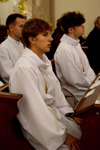 Błogosławieństwo ceremoniarzy w Bobowej