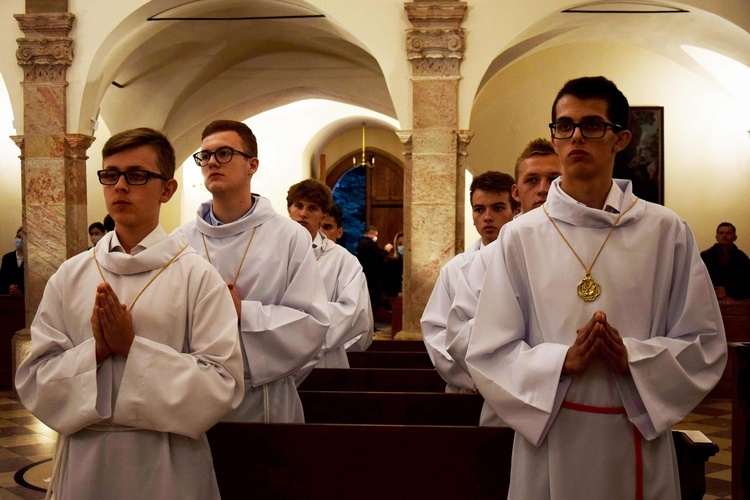 Błogosławieństwo ceremoniarzy w Bobowej