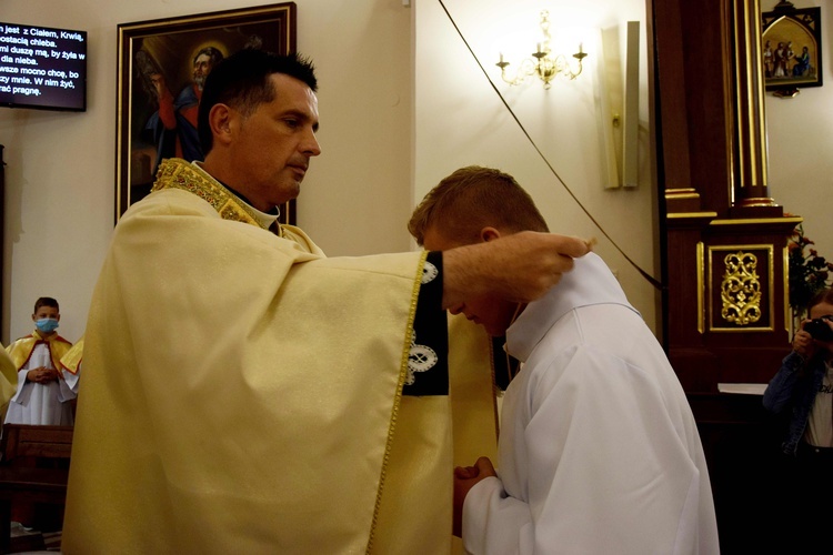 Błogosławieństwo ceremoniarzy w Bobowej