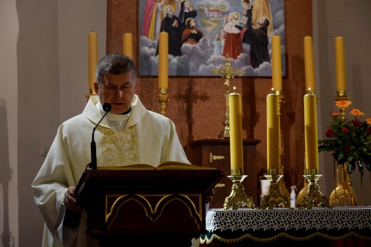 Błogosławieństwo ceremoniarzy w Bobowej