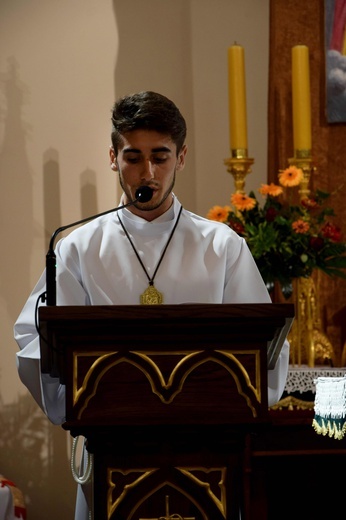 Błogosławieństwo ceremoniarzy w Bobowej