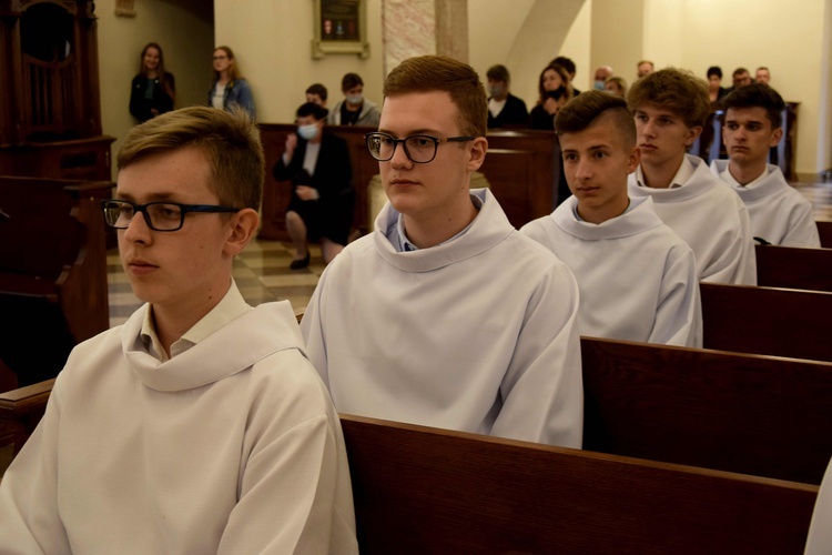 Błogosławieństwo ceremoniarzy w Bobowej