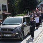 Pogrzeb ppor. Mieczysława Kozłowskiego - Żołnierza Niezłomnego - w Rzykach