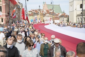 Prezydent Andrzej Duda na Marszu dla Życia i Rodziny