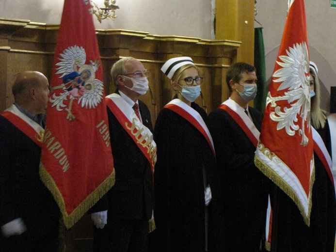 Przasnysz. Nowy sztandar Solidarności