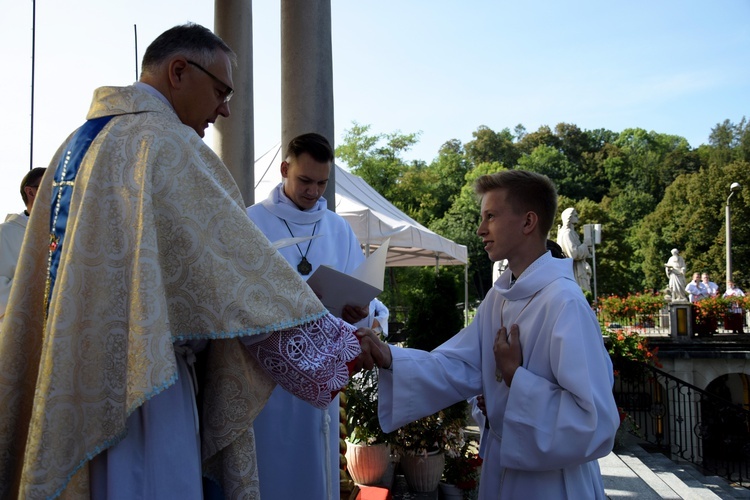 Błogosławieństwo ceremoniarzy w Limanowej