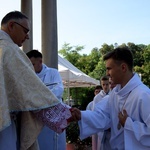 Błogosławieństwo ceremoniarzy w Limanowej