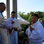 Błogosławieństwo ceremoniarzy w Limanowej