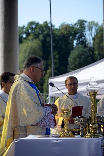 Błogosławieństwo ceremoniarzy w Limanowej
