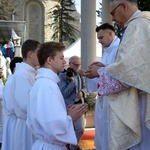 Błogosławieństwo ceremoniarzy w Limanowej