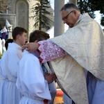 Błogosławieństwo ceremoniarzy w Limanowej