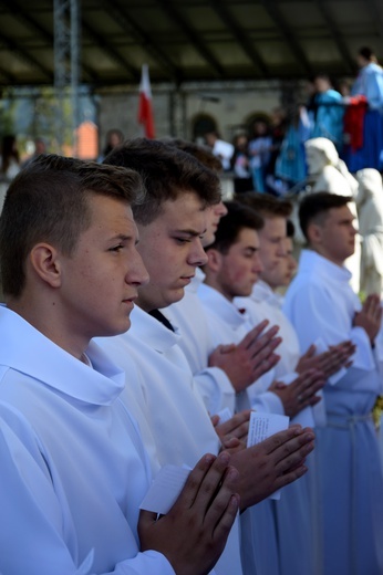 Błogosławieństwo ceremoniarzy w Limanowej