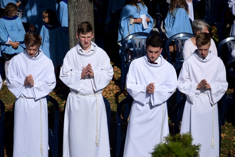 Błogosławieństwo ceremoniarzy w Limanowej