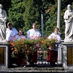 Błogosławieństwo ceremoniarzy w Limanowej