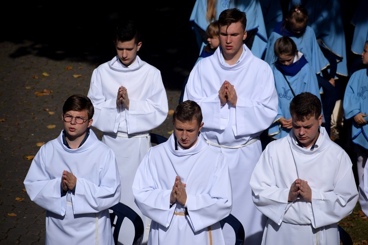 Błogosławieństwo ceremoniarzy w Limanowej