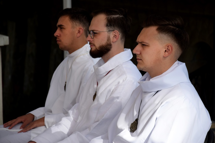 Błogosławieństwo ceremoniarzy w Limanowej