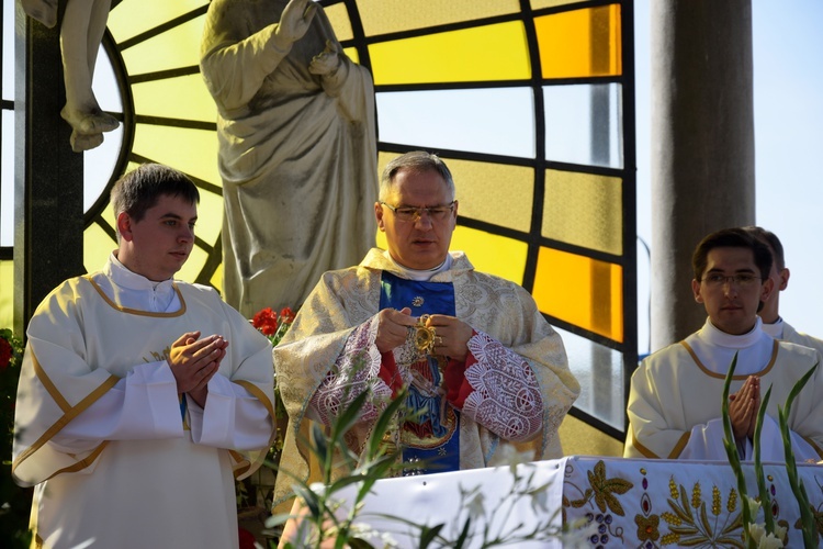 Błogosławieństwo ceremoniarzy w Limanowej