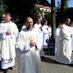 Błogosławieństwo ceremoniarzy w Limanowej