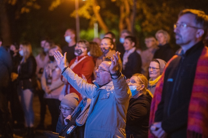 Nowa Ruda. Trzeci raz nadali Sygnał Miłosierdzia