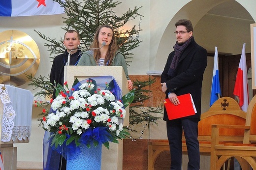 Ania Olma z salwatoriańskiego duszpasterstwa "Bagno" - przed wylotem na misje