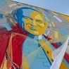 Wielki mural na cześć Jana Pawła II