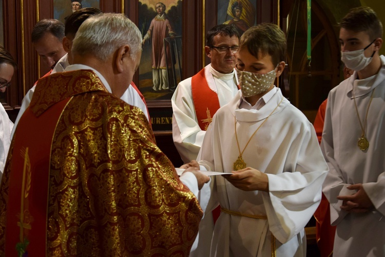 Stary Sącz. Błogosławieństwo ceremoniarzy