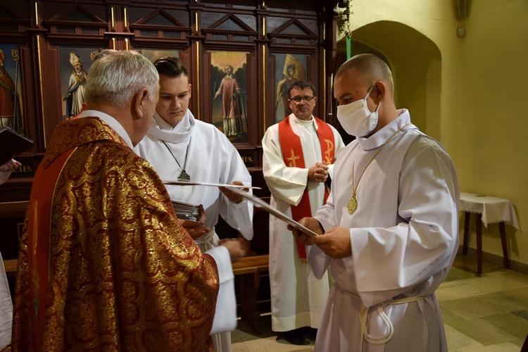 Stary Sącz. Błogosławieństwo ceremoniarzy