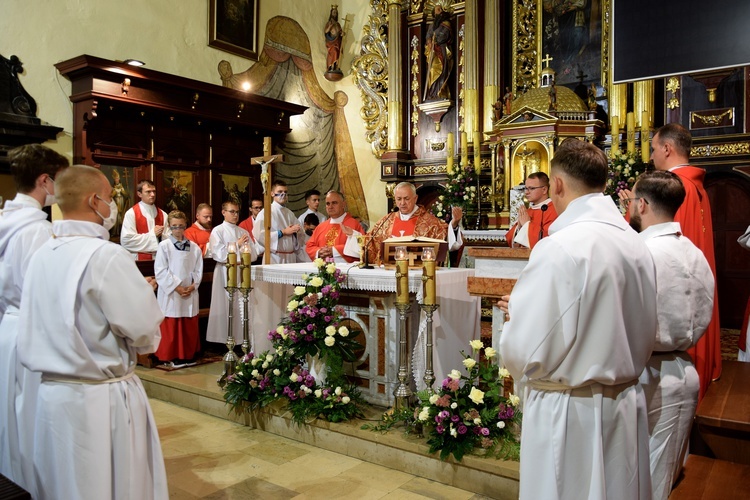 Stary Sącz. Błogosławieństwo ceremoniarzy