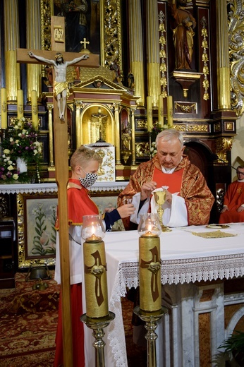 Stary Sącz. Błogosławieństwo ceremoniarzy