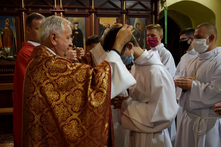 Stary Sącz. Błogosławieństwo ceremoniarzy