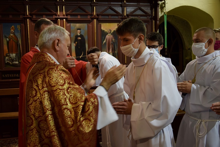 Stary Sącz. Błogosławieństwo ceremoniarzy