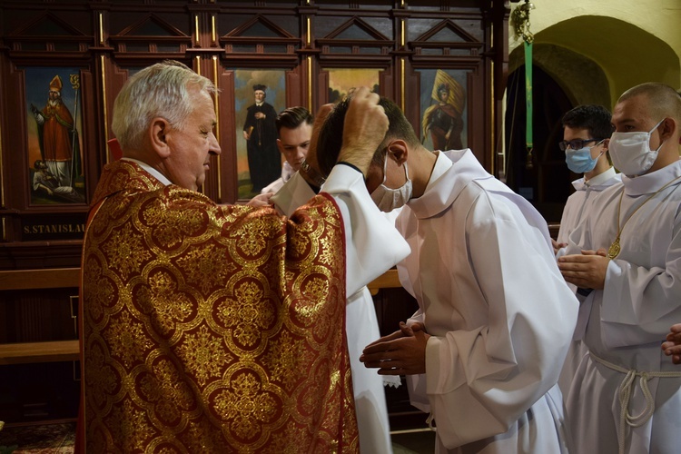 Stary Sącz. Błogosławieństwo ceremoniarzy