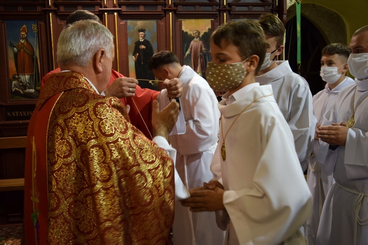 Stary Sącz. Błogosławieństwo ceremoniarzy