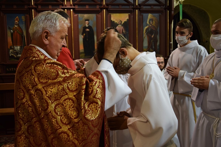 Stary Sącz. Błogosławieństwo ceremoniarzy