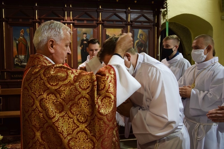 Stary Sącz. Błogosławieństwo ceremoniarzy