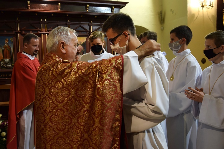 Stary Sącz. Błogosławieństwo ceremoniarzy