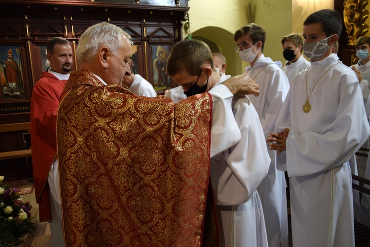 Stary Sącz. Błogosławieństwo ceremoniarzy