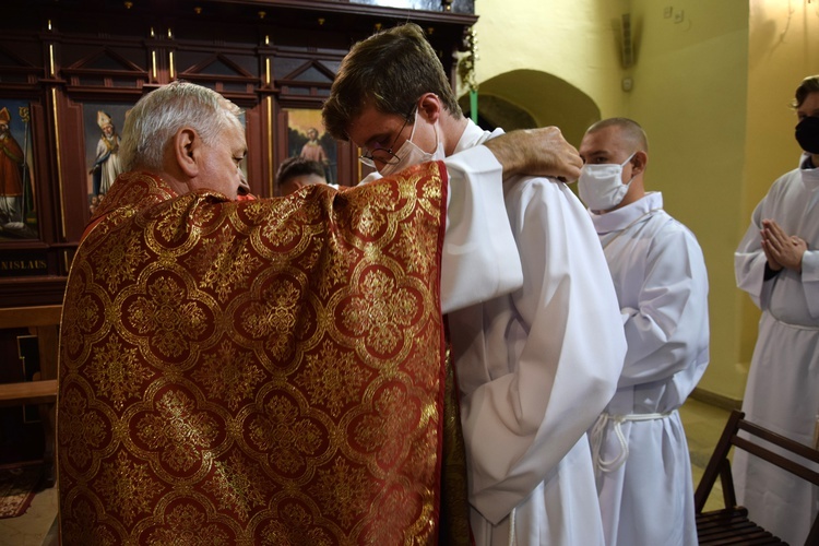 Stary Sącz. Błogosławieństwo ceremoniarzy