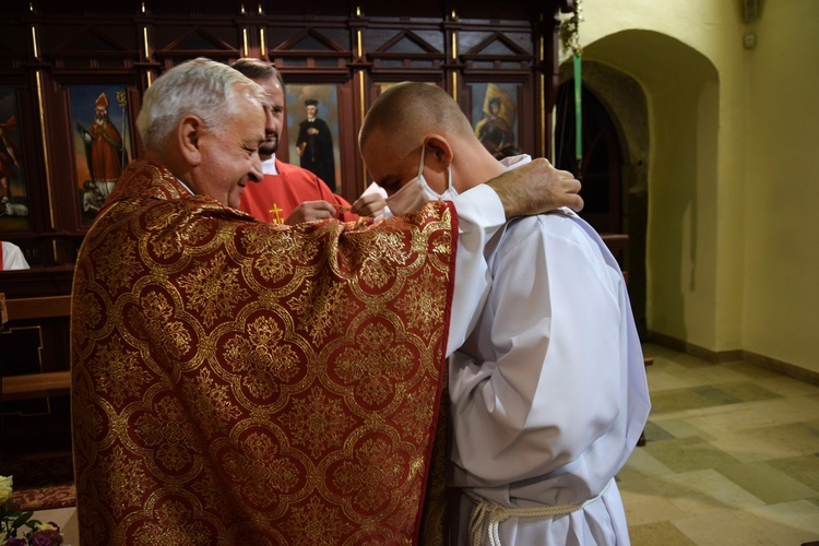 Stary Sącz. Błogosławieństwo ceremoniarzy