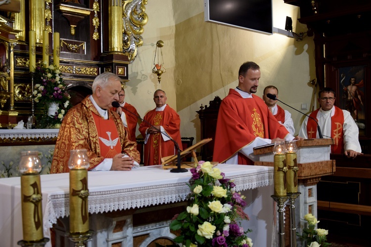 Stary Sącz. Błogosławieństwo ceremoniarzy