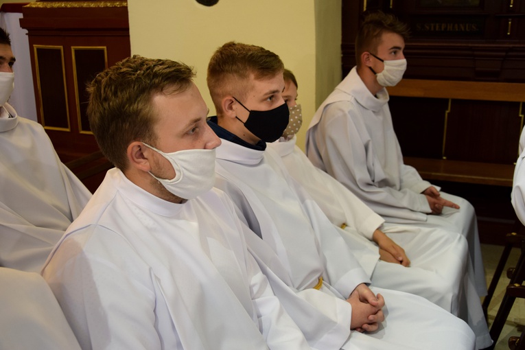 Stary Sącz. Błogosławieństwo ceremoniarzy