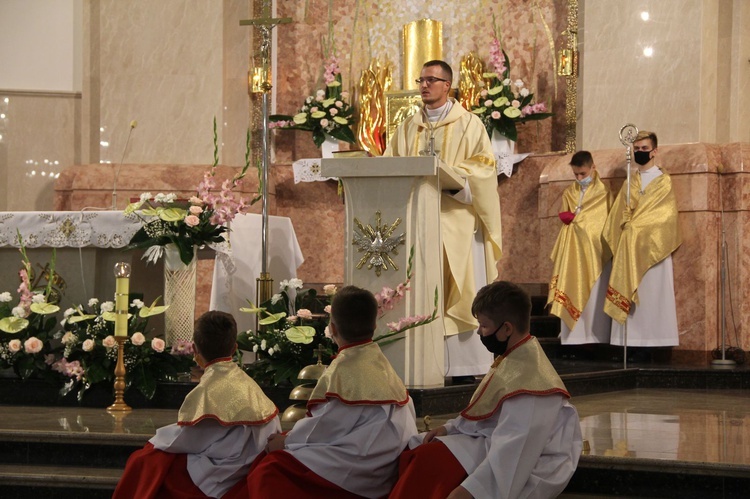 Dąbrowa Tarnowska. Posłanie misyjne ks. Pawła Dąbrowy