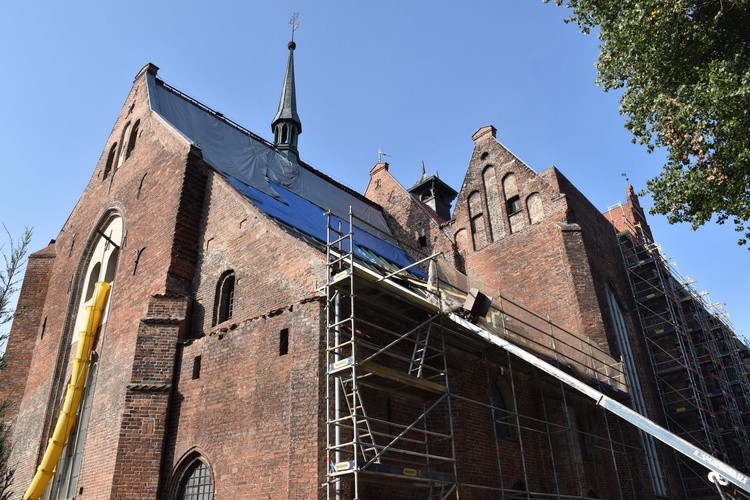 Gdańsk. Coraz bliżej końca prac w kościele Świętych Piotra i Pawła