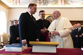 Papież przyjął na audiencji Andrzeja Dudę 