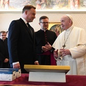Papież przyjął na audiencji Andrzeja Dudę 