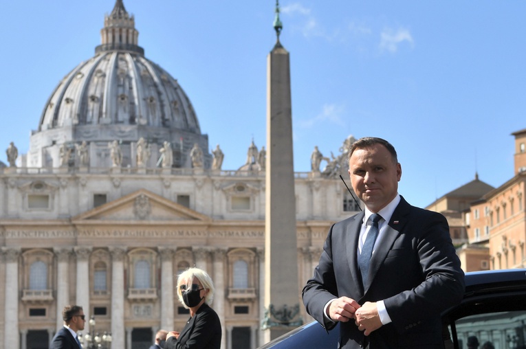 Prezydent Andrzej Duda spotkał się ze wspólnotą Sant'Egidio