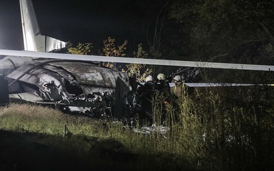 Ukraina: Zmarł ranny w katastrofie samolotu An-26