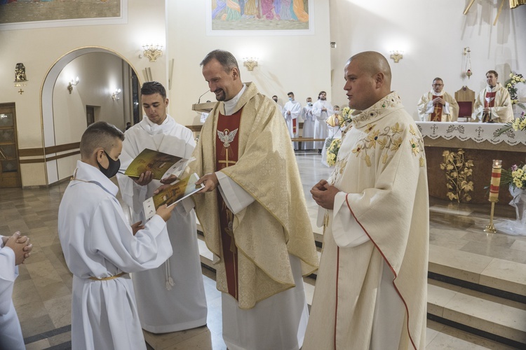 Dębica. Błogosławieństwo ceremoniarzy